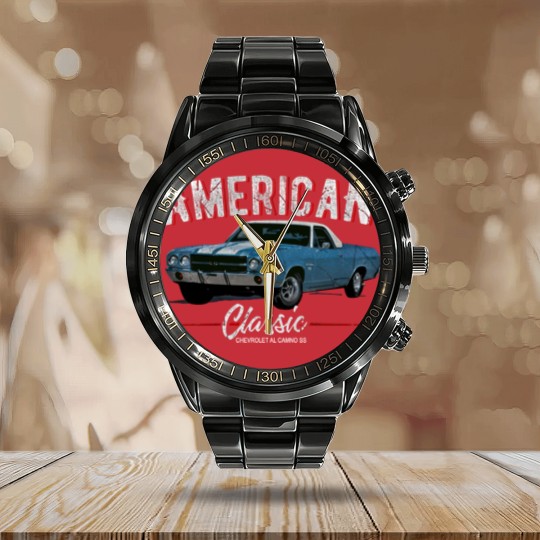 Discover El Camino SS Calendar Steel Band Watch
