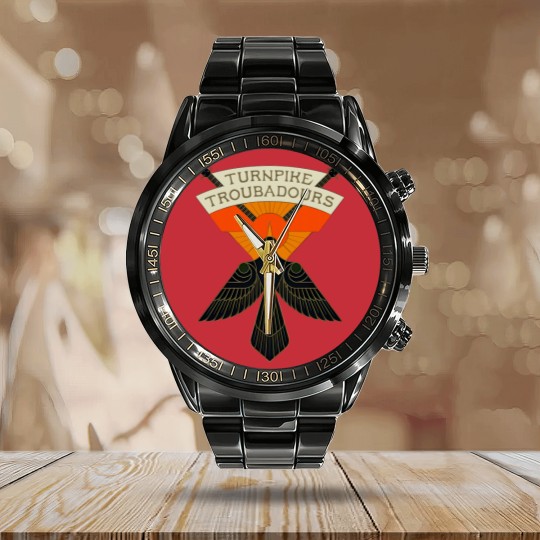 Discover Turnpike Troubadours Calendar Steel Band Watch