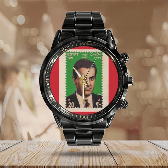 Discover Farid Al-Atrash 387 Calendar Steel Band Watch