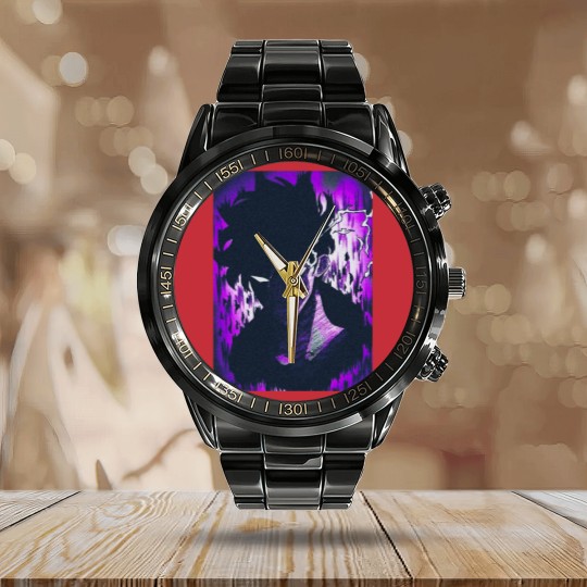 Discover solo leveling Calendar Steel Band Watch