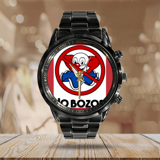 Discover NO BOZOS Calendar Steel Band Watch