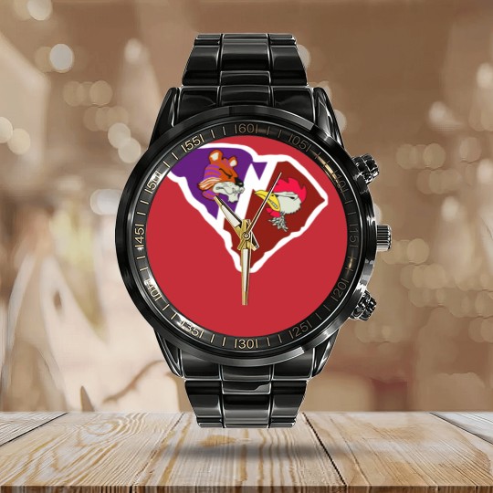 Discover SC House Divided Calendar Steel Band Watch