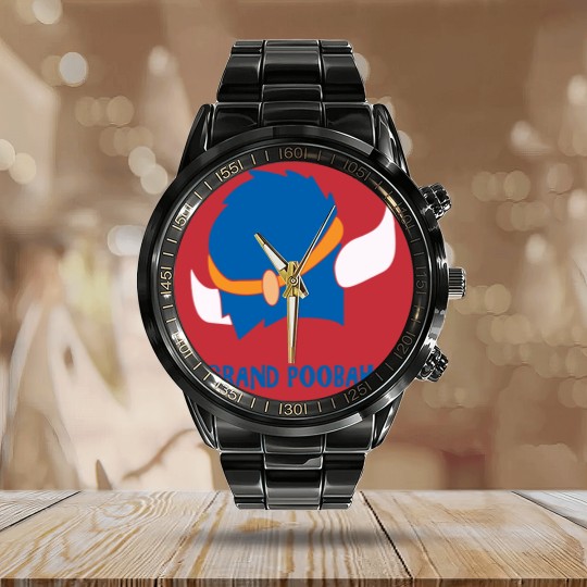 Discover Flintstones Grand Poobah hat Men_s Casual T Calendar Steel Band Watch