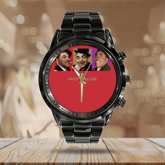 Discover Fats Waller Calendar Steel Band Watch