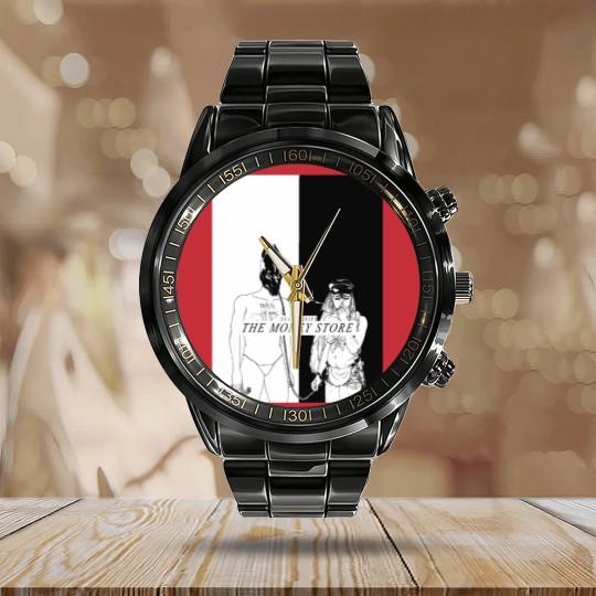 Discover Death Grips - The Money Store Graphic Calendar Steel Band Watch