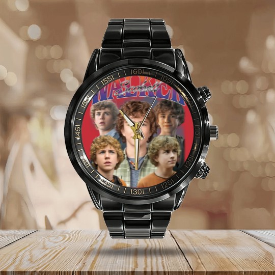 Discover Walker Scobell Calendar Steel Band Watch, Walker Scobell Percy Jackson 2024 Calendar Steel Band Watch, Camp Half Blood Calendar Steel Band Watch