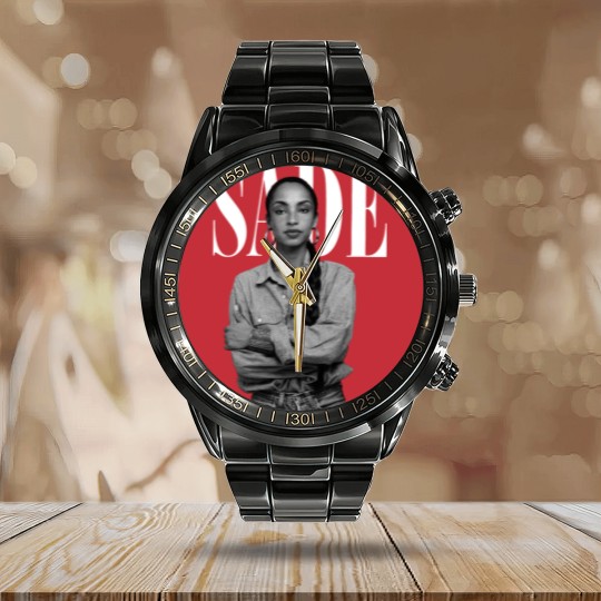 Discover 90s Vintage Sade Calendar Steel Band Watch, Sade Adu Calendar Steel Band Watch, SADE Tour Calendar Steel Band Watch
