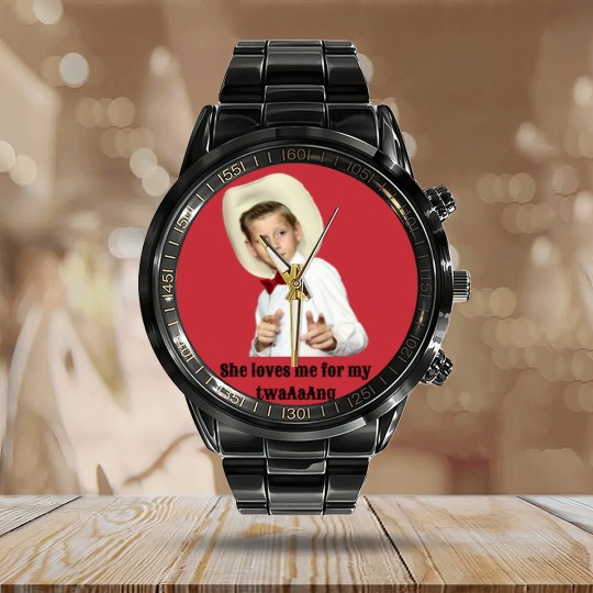 Discover Mason Ramsey Twaaaang Calendar Steel Band Watch