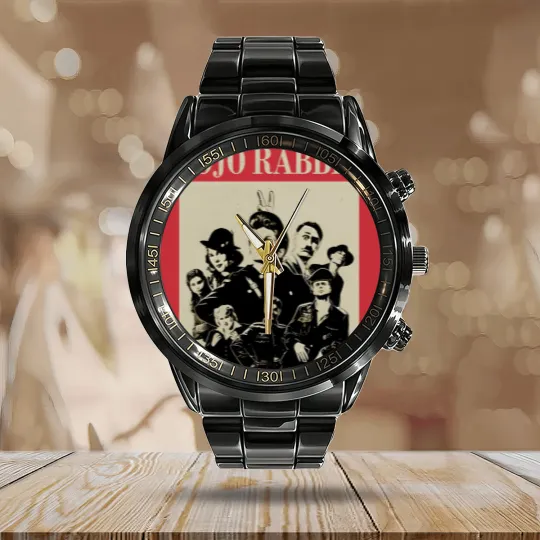 Discover Jojo Rabbit Movie Calendar Steel Band Watch, Jojo Rabbit Calendar Steel Band Watch, Jojo Rabbit Vintage Calendar Steel Band Watch