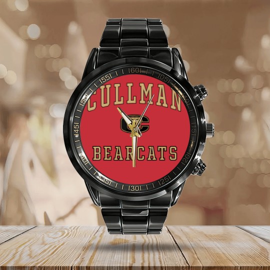 Discover cullman high school bearcats c1 Calendar Steel Band Watch