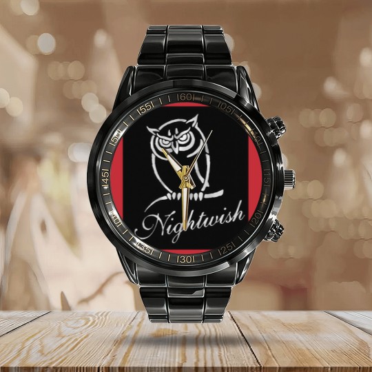 Discover rr11 nightwish Calendar Steel Band Watch