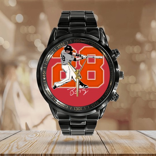 Discover Buster Posey Calendar Steel Band Watch