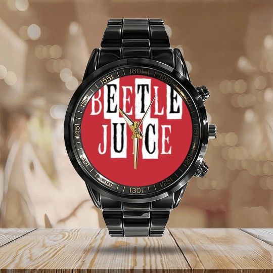 Discover BEETLE JUICE Calendar Steel Band Watch