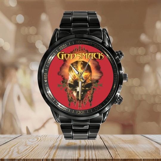 Discover godsmack band rock godsmackgodsmackgodsmackgodsmack godsmack Calendar Steel Band Watch