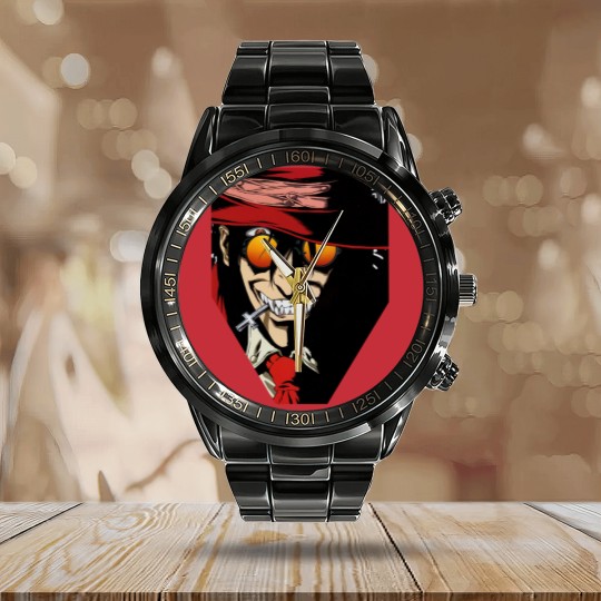 Discover Hellsing Ultimate Alucard Active Calendar Steel Band Watch