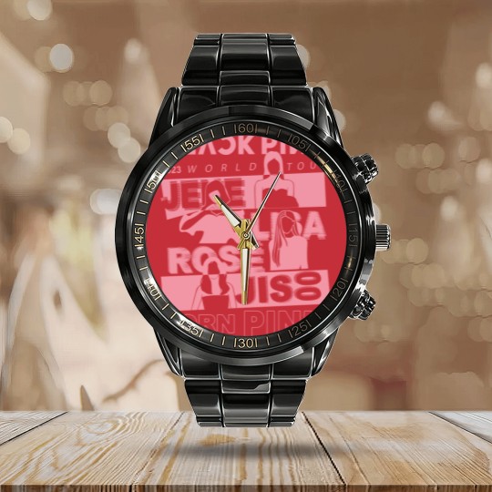 Discover Blackpink World Tour Calendar Steel Band Watch, Pink Blackpink Calendar Steel Band Watch, Blackpink Merch Calendar Steel Band Watch, in Your Area Album