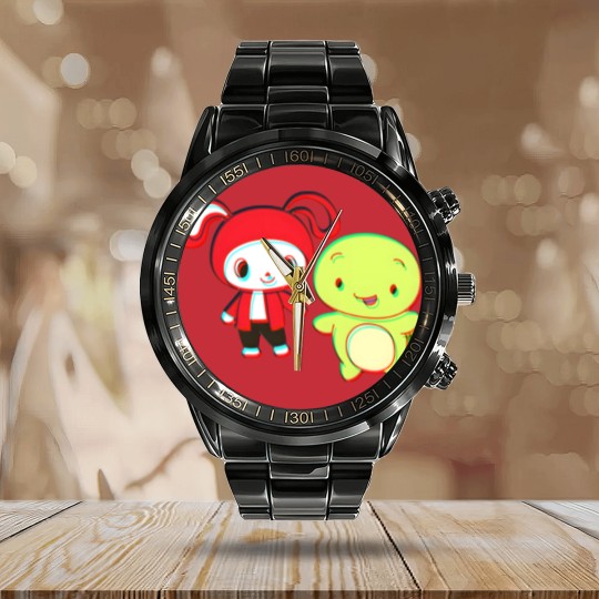 Discover Jj Mikey Maizen  Jj Mikey Maizen Calendar Steel Band Watch