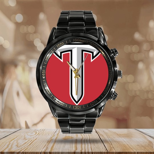 Discover The Troy University Trojans Athletic Calendar Steel Band Watch