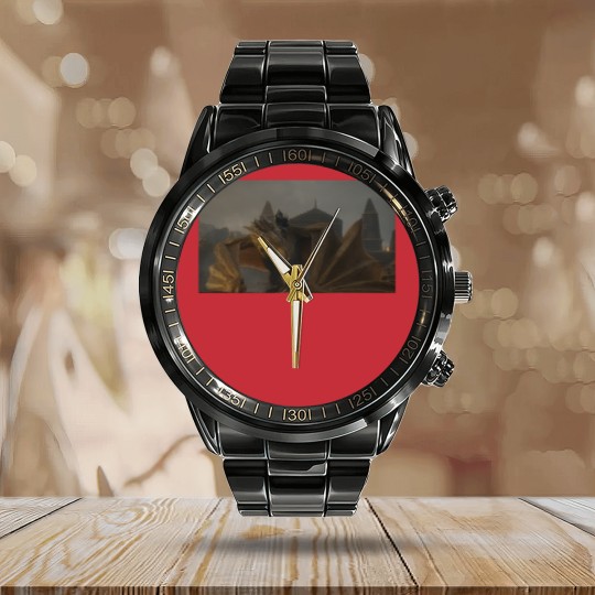 Discover Aemond, house of the dragons, dragons, game of thrones, fantasy Calendar Steel Band Watch