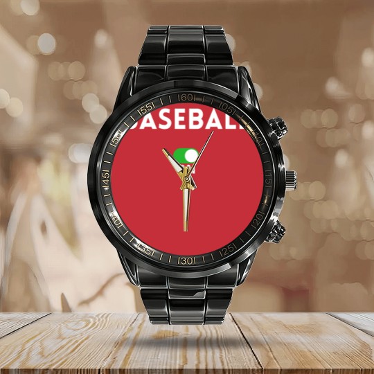Discover Baseball. Calendar Steel Band Watch baseball Calendar Steel Band Watch