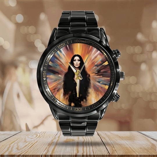 Discover Stay with Cher Calendar Steel Band Watch