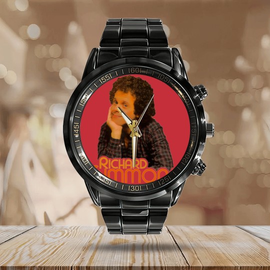 Discover Young Richard Simmons Calendar Steel Band Watch