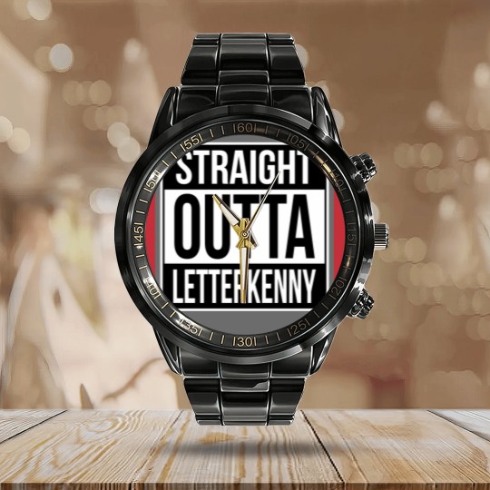 Discover Straight Outta Letterkenny - Letterkenny - Calendar Steel Band Watch