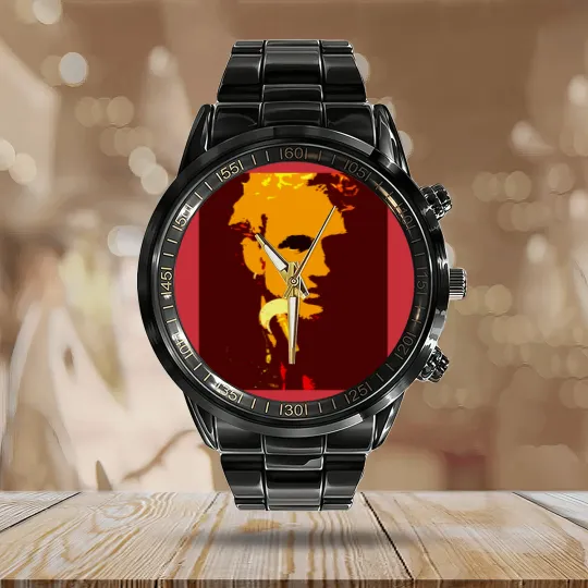 Discover layne staley Calendar Steel Band Watch