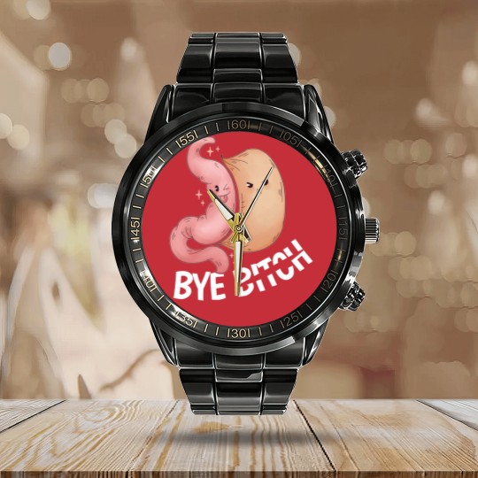 Discover Gastric Bariatric Gastric Surgery Weight Loss Calendar Steel Band Watch