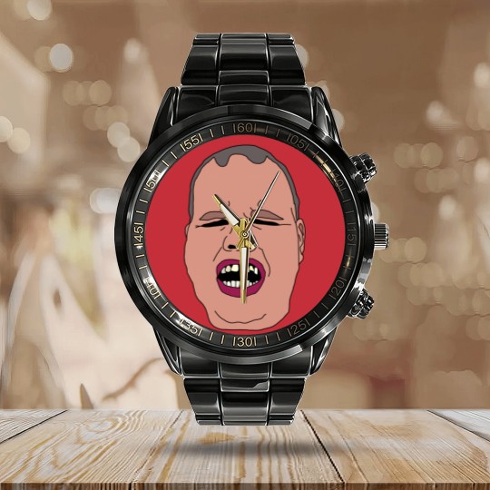 Discover Frankie Macdonald Calendar Steel Band Watch