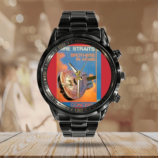 Discover Dire Straits In Concert Calendar Steel Band Watch
