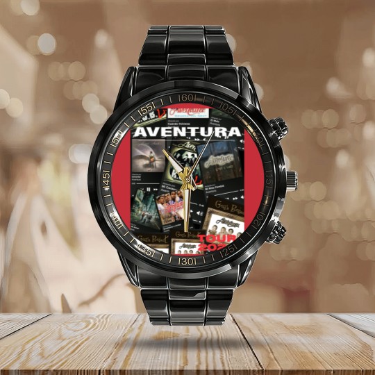 Discover 2024 Aventura Tour Cerrando Ciclos Concierto, Aventura Calendar Steel Band Watch