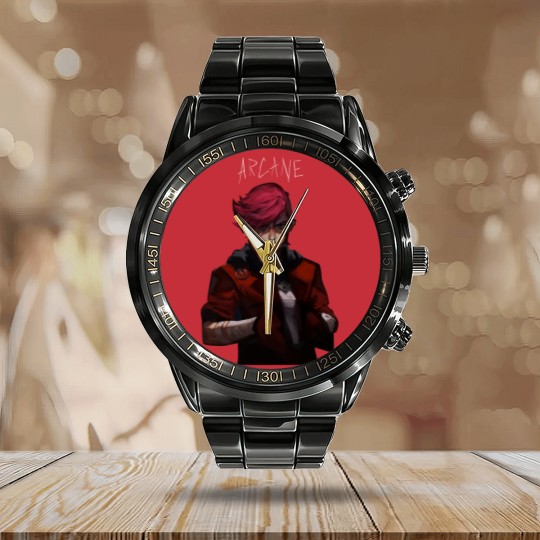 Discover League Of Legend Arcane Vi Calendar Steel Band Watch