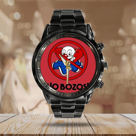 Discover NO BOZOS Calendar Steel Band Watch