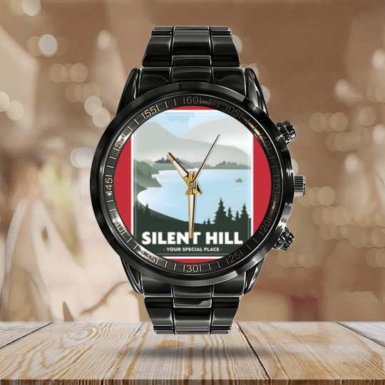 Discover Silent Hill - Your Special Place - Silent Hill - Calendar Steel Band Watch