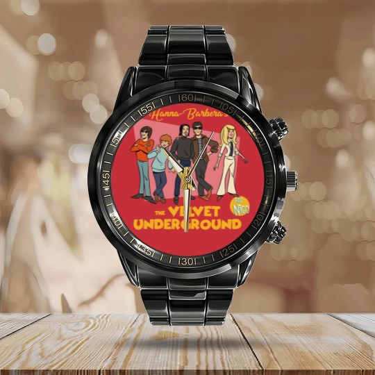 Discover The Velvet Underground And Nico Punk Rock Barberas The Velvet Underground And Nico Punk Rock Calendar Steel Band Watch