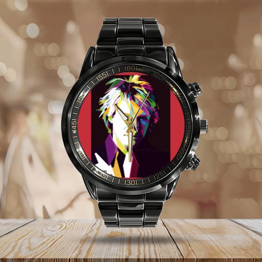 Discover bon jovi Calendar Steel Band Watch