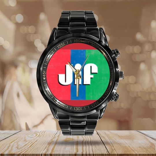 Discover Jif Peanut Butter Calendar Steel Band Watch