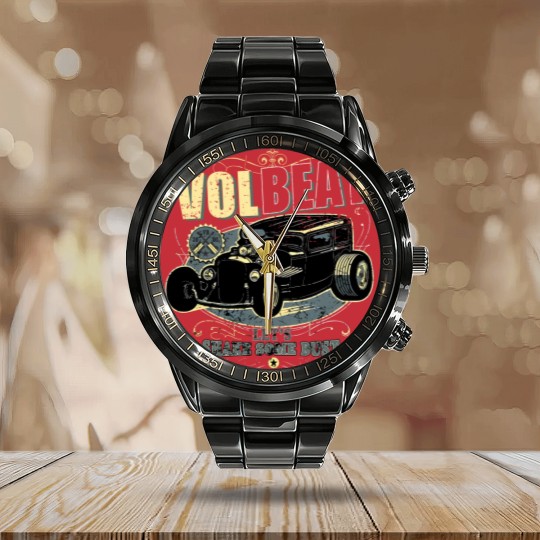 Discover volbeat  volbeat volbeat volbeat accessories volbeat clothing volbeat home and living volbeat Calendar Steel Band Watch
