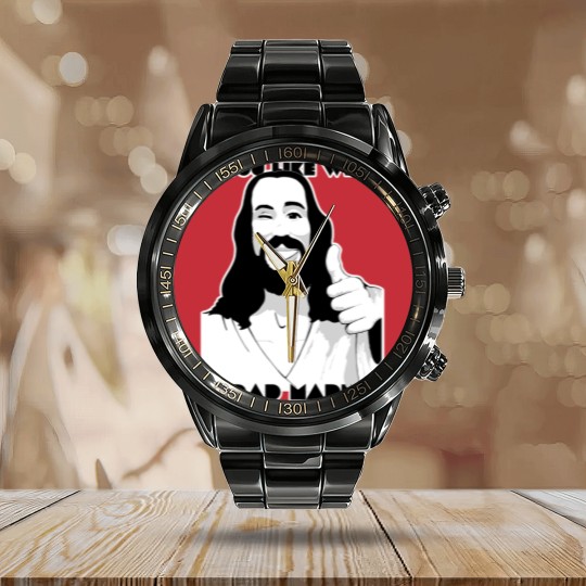 Discover Like Weed? Calendar Steel Band Watch