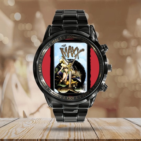 Discover Outback Maxx and the Leopard Queen Calendar Steel Band Watch