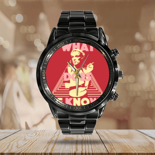 Discover Brian Eno Brian Eno Brian Eno Brian Eno Calendar Steel Band Watch