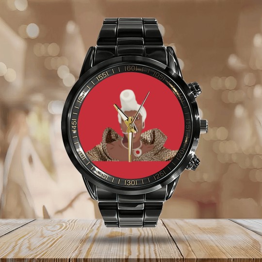Discover Ruby Rhod Calendar Steel Band Watch