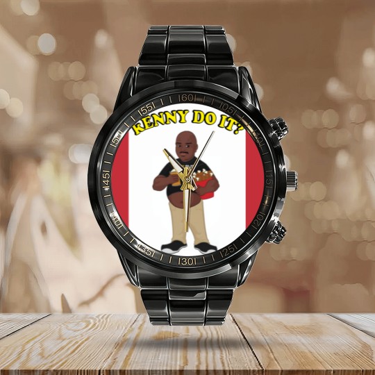 Discover kenny do it Calendar Steel Band Watch