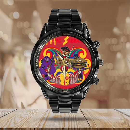 Discover Mac Sabbath Calendar Steel Band Watch