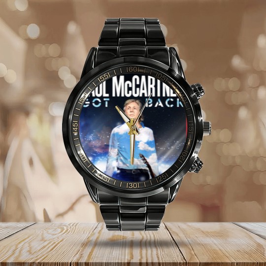 Discover P mccartney Calendar Steel Band Watch