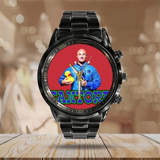 Discover Jim Cantore- The Weather Channel Calendar Steel Band Watch
