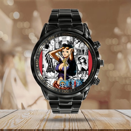 Discover Nico robin Calendar Steel Band Watch