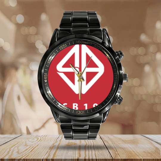 Discover Sb19 Calendar Steel Band Watch