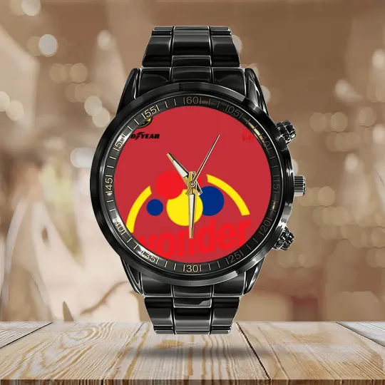 Discover Talladega Nights Pit Crew - Ricky Bobby Calendar Steel Band Watch